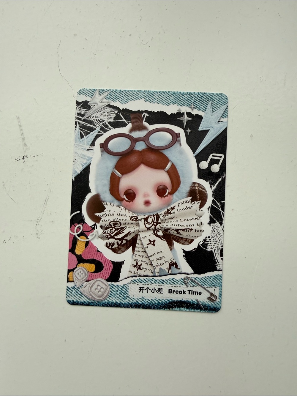 NEW Pop Mart Skullpanda Off Mode Break Time Is Vinyl Plush Pendant - Picture 8 of 9